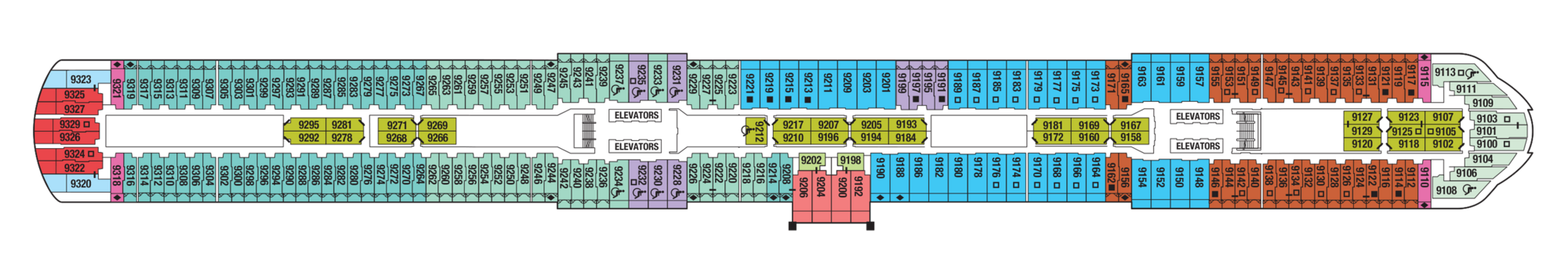 Deck 9 plan